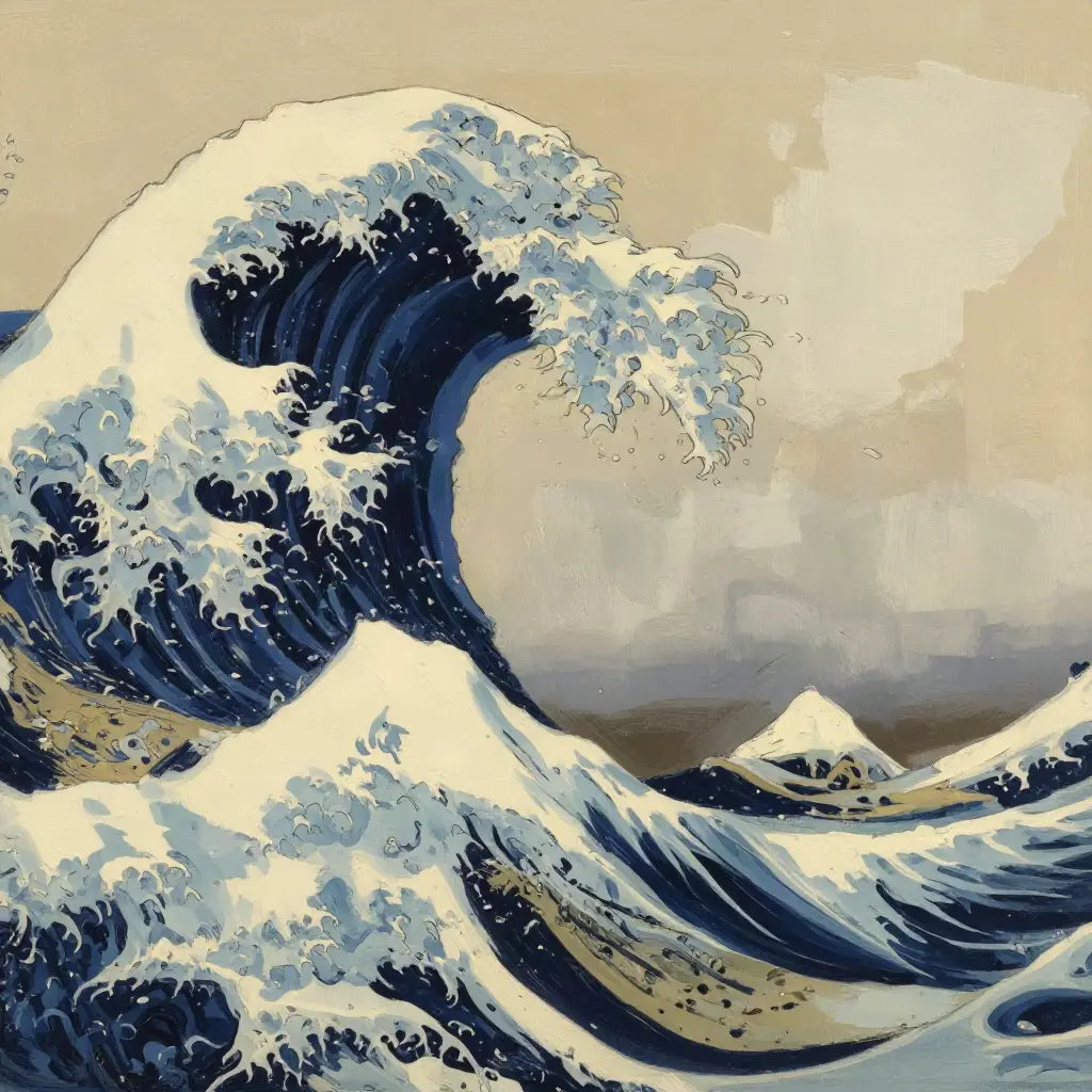 Hokusai's Great Wave