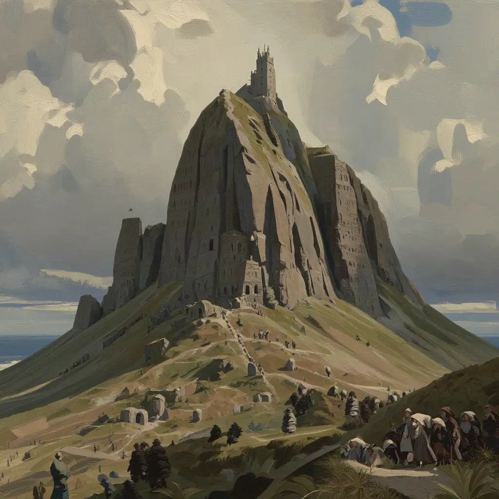 The Vikings at Lindisfarne