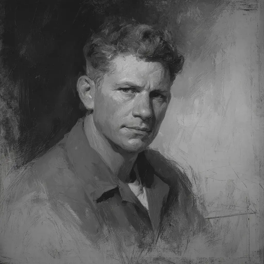 Illustration of Frank Morris