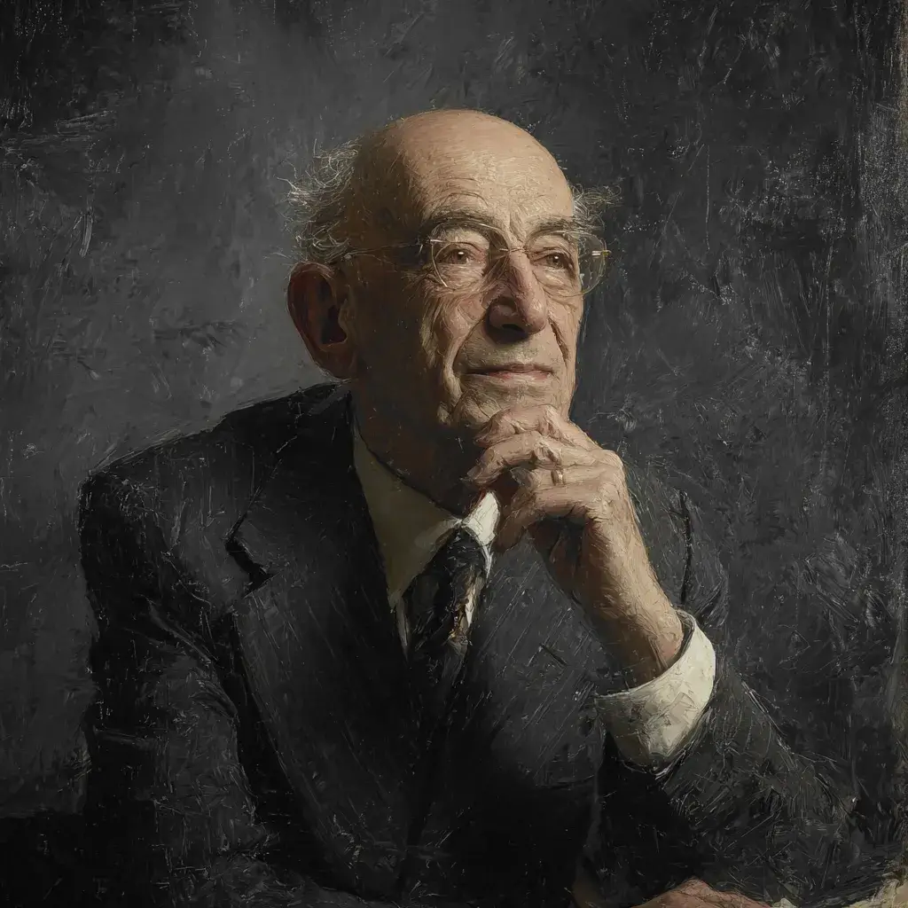Illustration of Walter Mischel