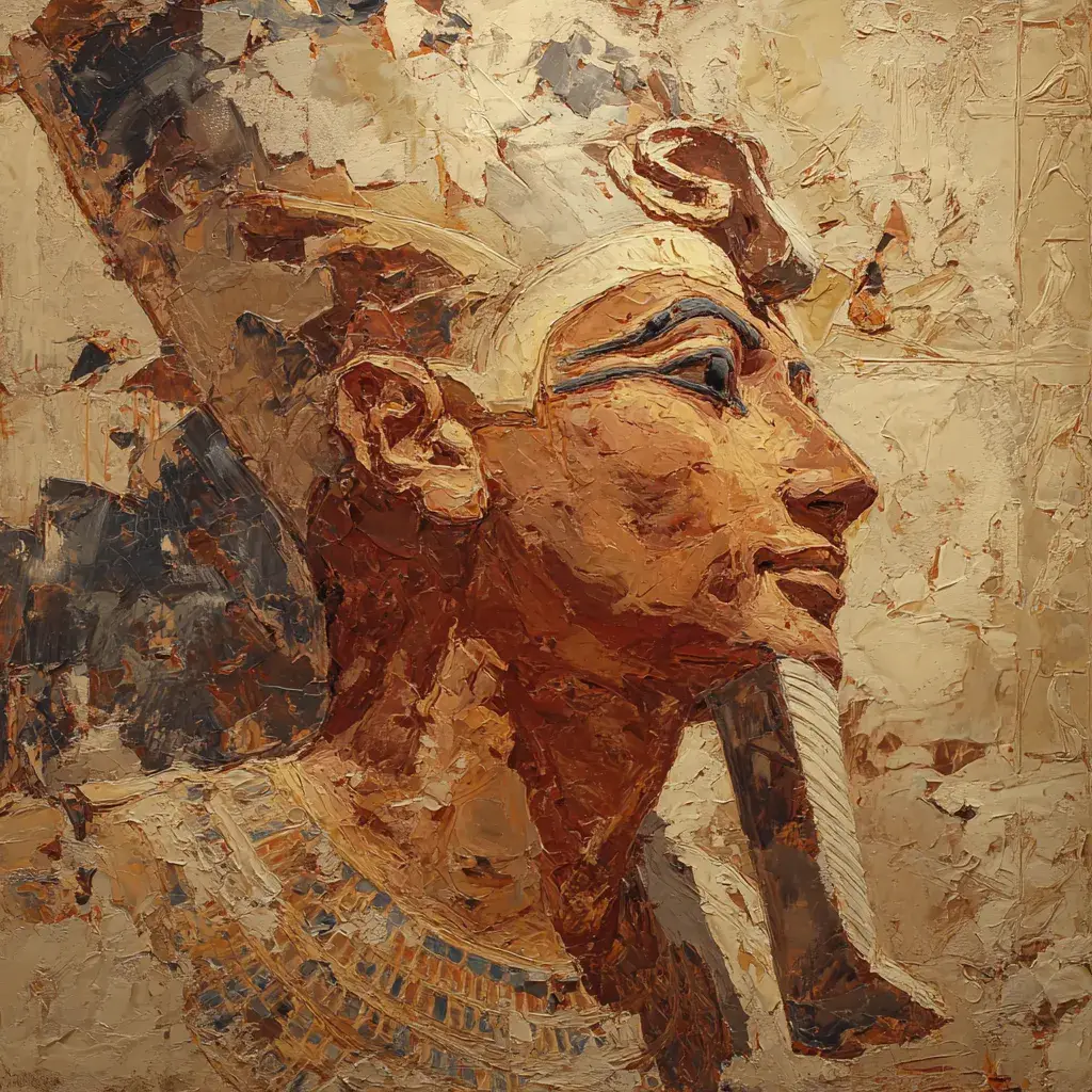 Illustration of Ramesses III