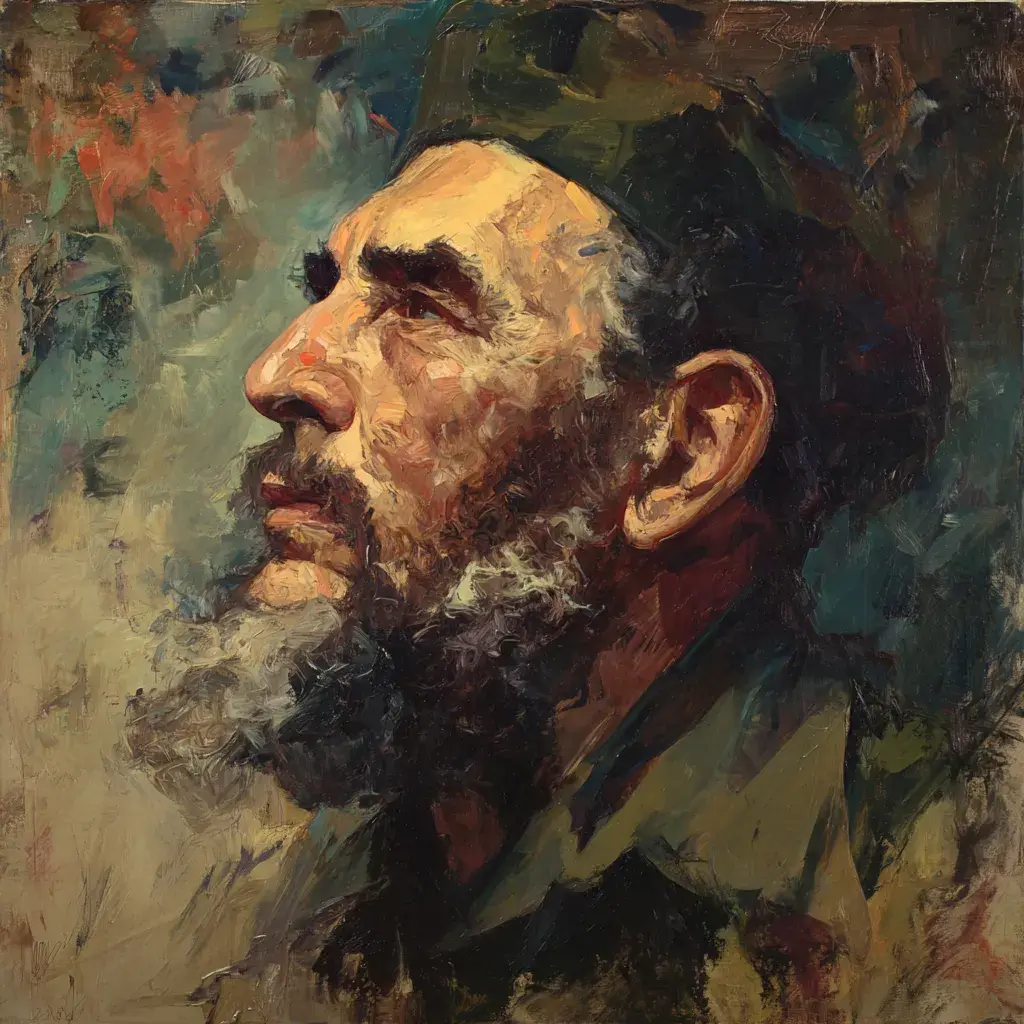 Illustration of Fidel Castro