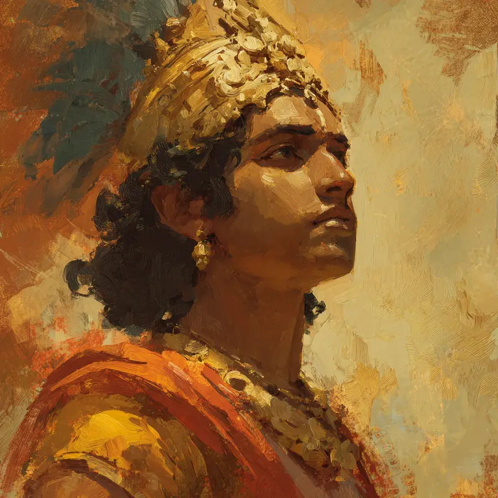 Illustration of Arjuna
