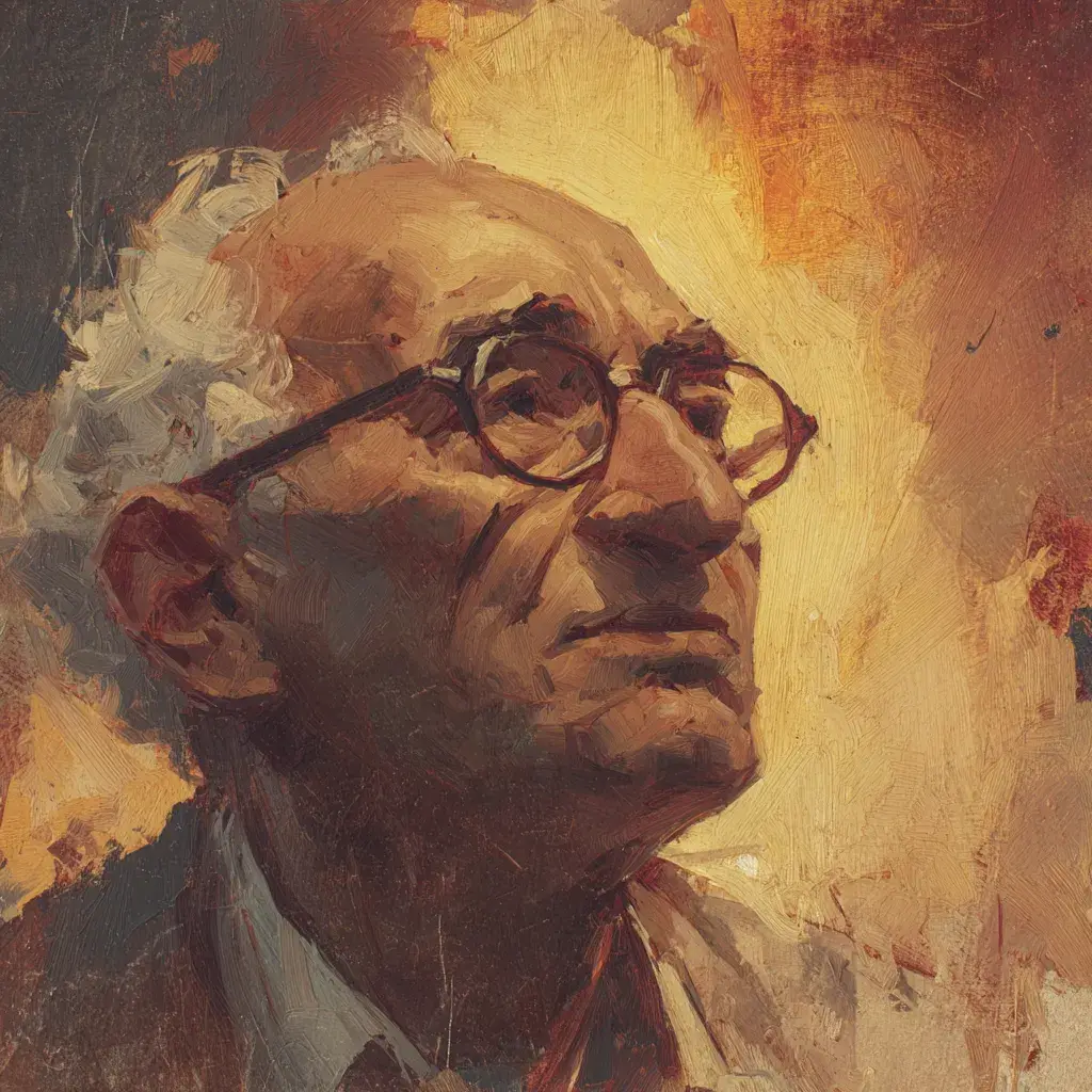 Illustration of Max Yasgur